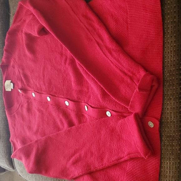 Red Cotton Top - Picture 1 of 3